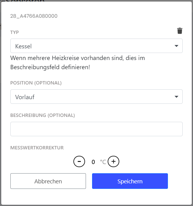 1-Wire Dialog