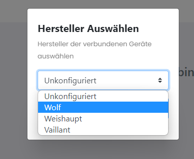 eBus Herstellerauswahl